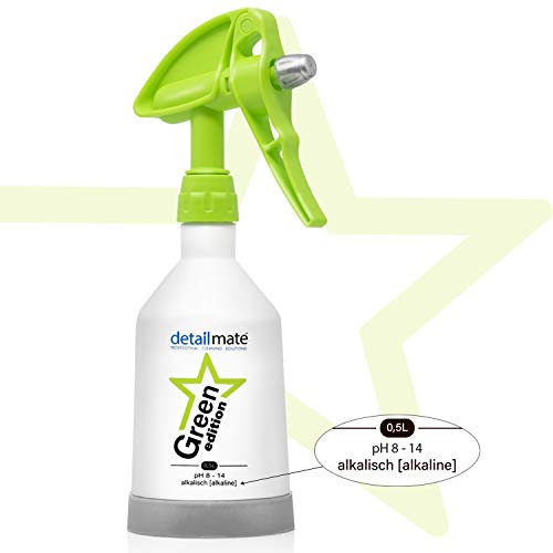 detailmate Green Star Edition Mercury Super PRO+ Sprühflasche 0,5 Liter Alkaline, Double Action Trigger