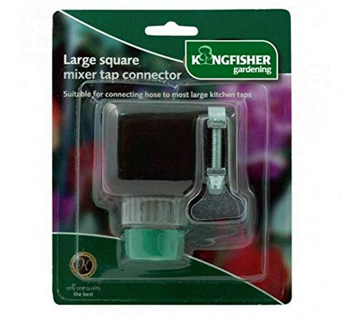 DIY & Tools Universal Kitchen To Garden Large Square Mixer Tap Hose Pipe Adapter, 1.5 by 1