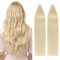 TESS Tape Extensions Echthaar Blond 40 Stück 40 cm Haarverlängerungen Remy Human Hair günstig 100 g Tape in Extensions Echthaar (#0613 Blond 40er Pack)