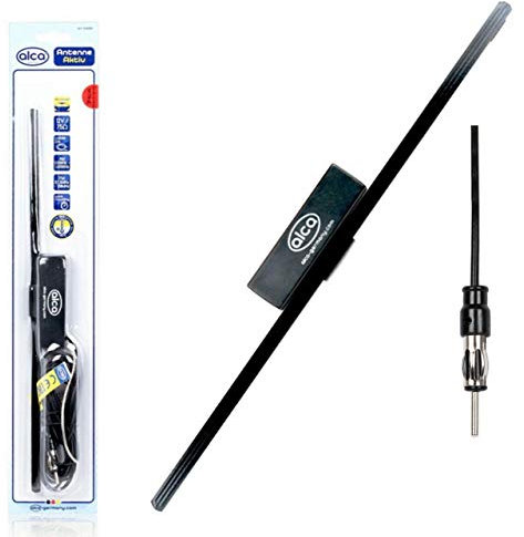 Car Radio FM Aerial Antenna Aux Internal Glass Windscreen Mounted Amplifier Power Signal 53400