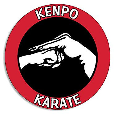 Sticker-Designs 10cm! Klebe-Folie Wetterfest Made-IN-Germany Kenpo Karate UV&Waschanlagenfest Auto-Aufkleber Profi-Qualität! F3598