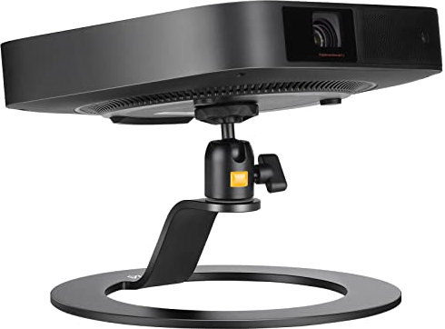 VIJIM Soporte de Proyector con Cabeza Esférica de ángulo Ajustable, Soporte para Proyector de Mesa Universal con Base de Aluminio para Nebula, Xgimi, Vankyo, Epson