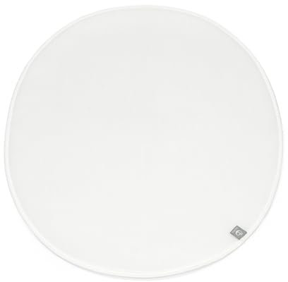 Stokke Sleepi Mini Schutzlaken, White - Schützt die ovale Stokke Sleepi Mini Matratze vor Unfällen und Verschütten - Außenseite aus atmungsaktivem 3D-Mesh - Maschinenwaschbar