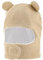 LACOFIA Baby Schalmütze Kleinkind Jungen Mädchen Schlupfmütze Kinder Warm Wintermütze Earflap Beanie Strickmütze Bär Hut mit 2 Öhrchen Khaki 1-2 Jahre M