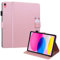 GoodcAcy Funda Carcasa Compatible con Realme Pad X 2022 Funda de Cuero para tabletas Magnetismo, Ultra Slim PU Protectora volcado Carcasa con Función de Soporte, Oro Rosa