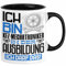 Kfz-Mechatroniker Ausbildung Tasse Geschenk Ich Bin Kfz-Mechatroniker In Der Ausbildung Ich Darf Das Geschenkidee Spruch (Schwarz)