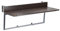ZYYLIVR Balkontisch Klappbar Hängetisch, Outdoor Balkonhängetisch, Höhenverstellbar Beistelltisch Für Balkon Und Garten, Tisch Zum Aufhängen Am Balkongeländer (Size : 37x60cm/14.6x23.6in)