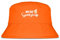 Prozente Momente Bin auf Spritztour Fischerhut | Anglerhut | Sonnenhut | Sommer | Party | Lustige Sprüche | OneSize | Malle | hochwertig | Orange