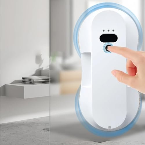 RayGenius Limpieza De Ventanas Robot AutomáTico EléCtrico Herramienta De Lavado Interior Exterior Inteligente MáQuina De Limpieza De Espejos Azulejos Paredes Puerta De Cristal