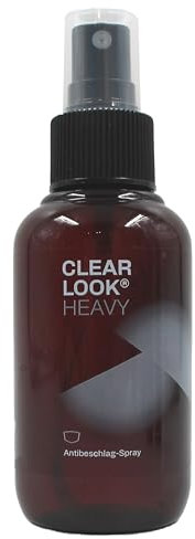 CLEARLOOK AntiBeschlag-Spray für einen lang anhaltenden Beschlagschutz bei Taucher-, Sport-, Skibrillen, Motorradvisiere, Atemschutzmasken, Anti-Fog bei hoher Luftfeuchtigkeit (100 ml HEAVY)