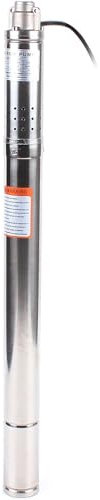 Tiefbrunnenpumpe 2 Zoll Tiefbrunnenpumpe Tauchpumpe 1000L/h Tauchpumpe Edestahl Pumpe 370W 55m, Garten Rohrpumpe Brunnen 350W