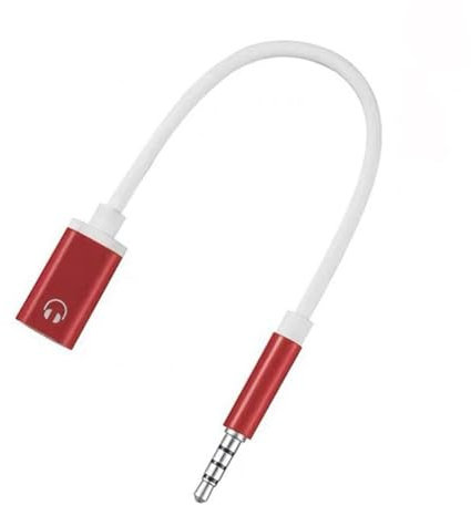 Qussedser Cable Audio Macho de 3,5 mm A Hembra Tipo C, Adaptador Audio para Auriculares con Conector Audio Analógico para Reproductor de MP3, Computadora Portátil, Tableta A
