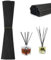 Duftstäbchen Rattanstäbchen für Raumduft Stäbchen Schwarz Duft Stäbe 40 cm x 4 mm 80 Stück Fragrance Duftstäbe Reed Diffuser Sticks Riechstäbchen Set für Deko Wohnzimmer Büro Bad (40cm x 4mm)