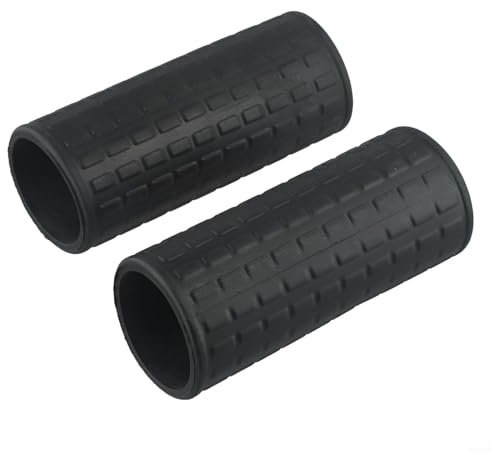 MeevrgR 2 Stück runde Gummigriffe für Schubkarren, rutschfestes Design für verbesserte Handhabung