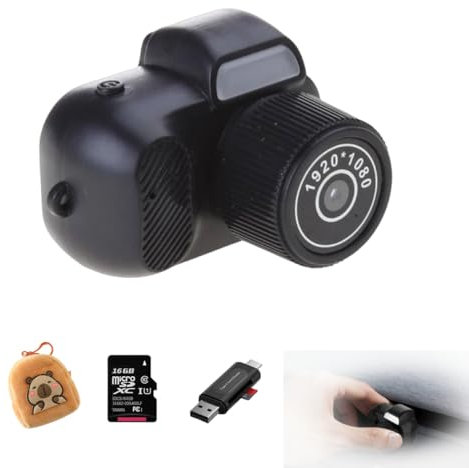 Genérico 16/32/64/128gb 1080p Small Nostalgia Retro Camera,Mini Retro Digital Camera, Micro Video Cameras Camcorder,Long Battery Life For Photo Video Travel Study Recording Indoor and Outdoor Use
