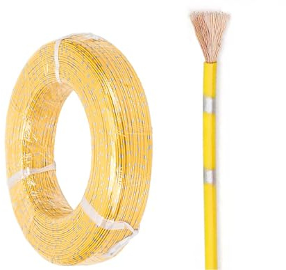 Cable multiconductores aislado, Cable automotriz de 22 a 13 AWG, 100 pies, cobre trenzado flexible(100ft,2.5mm2)