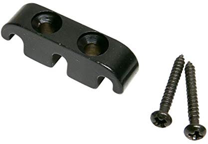 Hipshot Style String Retainer for Bass Guitars - Black