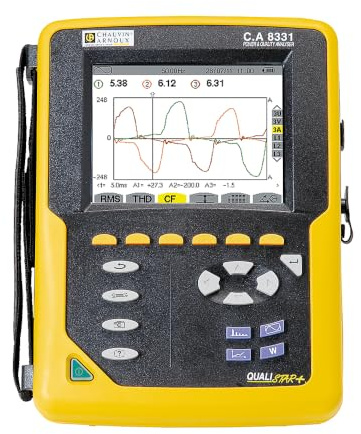 Chauvin Arnoux CA8331 Testgerät Qualistar+, Leistungsanalysator