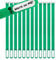 Wrap-It Storage Cinch-Straps, 18 12 Pack (Green), Features Buckle and Write on Label for Easy Cord Identification and Cable Management, Reusable Multi-Purpose Securing Cinch Straps