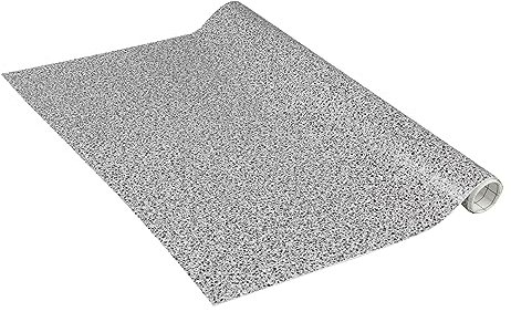 Venilia Klebefolie | Granite Grey Steinoptik Grau | 90 cm x 2,1 m, Stärke 95μ | selbstklebende Möbel-Folie, Dekofolie, Tapete, Küchenfolie | ohne Phthalate | Made in EU
