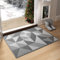Color G Schmutzfangmatte 60x90cm Grau, Waschbar Fußmatte für Innen & Außen, Wasserdicht Fussmatte Rutschfester Schmutzfänger Teppich für Eingang, Haustür, Patio, Flur, Garten