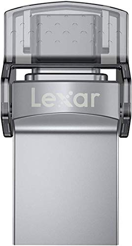 Clé Dual Drive USB 3.0 Lexar JumpDrive D35c 32 Go Gris