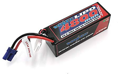 Voltz 4800mAh 6S 22.2V 50C Hard Case LiPo RC Car Battery w/EC5 Connector Plug