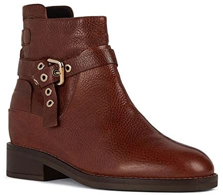 Geox D Larysse A, Stivaletti Donna, Marrone (Brown), 38 EU