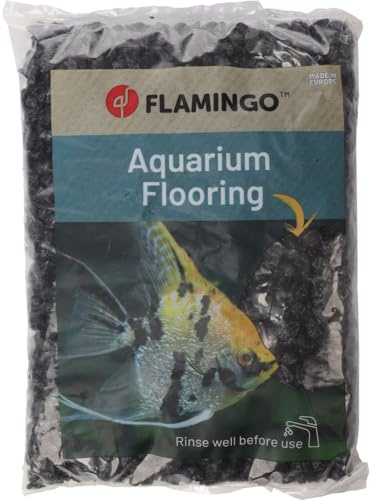 animallparadise - Gravier néon noir, 1 kg, pour aquarium.