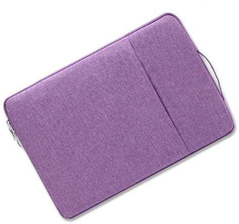 Cicilin Housse pour Ordinateur Portable Sacoche avec Poignée Pochette étanche Sac Serviette PC Portable 15.6 Violet