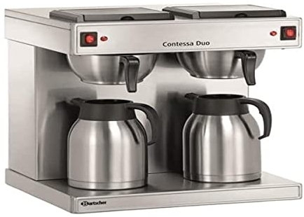 Bartscher Doppel-Kaffeemaschine Contessa Duo Gastronomiebedarf