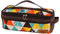 TRIWONDER Camping Utensils Storage Bag Cooking Utensils Organizer Camping Cutlery Pouch Portable Toiletry Wash Bag for Travel Picnic Barbecue (Colorful Triangles)