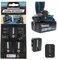 StealthMounts Makita Stubby Schwarz Magnetischer Bit-Halter | Bit Organizer für Bohrer | Idealer Bit-Halter für Makita-Bohrer und -Schlagschrauber (3er Pack)