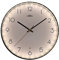 PRIM Sense Leuchtende Design Kunstoff Wanduhr, Weiß/Schwarz, Licht- und Geräusch-Sensor, Quarz-Uhrwerk Sweep, Modern, Light Clock, Wand-Dekoration für jeden Raum Wohnzimmer, Küche, Büro, Schlafzimmer