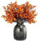 JAKY-Global Babys Atem Orange Seide künstliche Blumen 6 Bundle Europäische gefälschte Seidenpflanzen Dekoration Hochzeit Party Dekoration Blumensträuße Real Touch DIY Home Garden (Orange 6pcs)