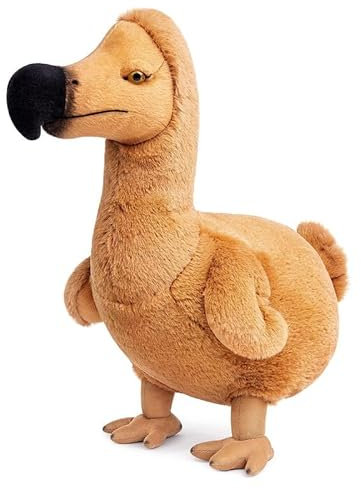 Dodo Plüschspielzeug - Lebensechter 14-Zoll Dodo Vogel Stofftier, Niedliches braunes Dodo-Spielzeug, echtes Plüschtier für die Heimdekoration, einzigartige Plüsch-Geschenksammlung für Kinder