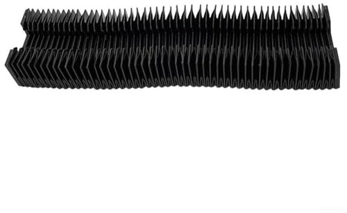 Gbtdoface CNC-Maschinenschutz-Staubtuch, HGR20 Faltenbalg, lineare Führungsschiene, CNC-Staubschutztuch, gestreckte Länge (gedehnte Länge 1000 mm)