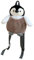 perfeclan Plüsch-Pinguin-Rucksack, modisches Geschenk, Reisetasche, weich für Babys, Kinder, Erwachsene, Frauen