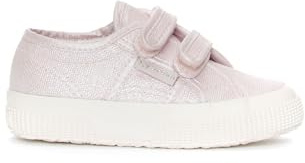 SUPERGA - Sneakers, Jungen, Sport, Modell 2750 Kids Straps Pearl Matte Canvas, Violet Flieder Favorio, 34 EU
