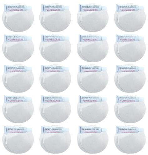 Vidillo 20 PCS Paddling Pool Repair Kit, Inflatable Puncture Repair Kit Waterproof Inflatables Repair Kit Heavy Duty Vinyl Repair Patches Tools Repair Tubs Inflatable Spas Air Bed