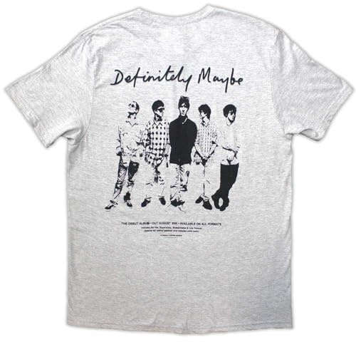 Rock Off officially licensed products Oasis Definitely Maybe Promo T Shirt