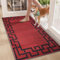 BedLooms Door Mat Indoor & Outdoor 40x60 cm – Non Slip Heavy Duty muddy mats for dogs UK – Greek Key Style Printed Welcome Front Doormat – Dirt Trapper Kitchen Floor Mat Inside Outside Doormats, Lexi