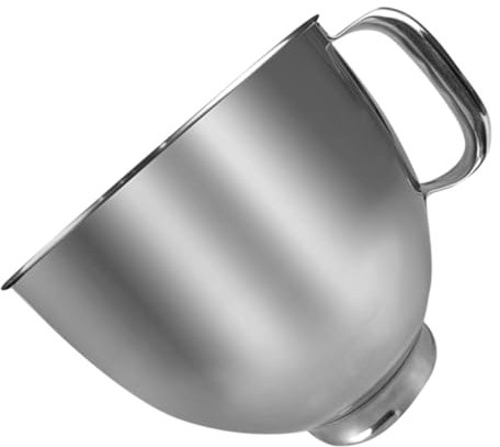 OSALADI Accesorios para Batidoras Cuenco De Acero Inoxidable Compatible con Batidora De Hogar