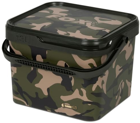 Fox Camo Bucket 12l - Angeleimer, Futtereimer, Eimer