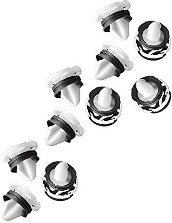 LST 10x Türverkleidung Türpappen Befestigung Clips Kompatibel mit Opel Vauxhall Astra Combo Corsa Grandland X Mokka
