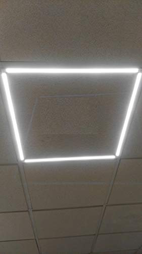 Panel LED 40W 4000Lm 6000ºK 60X60Cm Marco Luminoso 40.000H [HO-LPF-6060-40W-CW] | Greenice