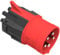 NRGkick Adapter 32A 5Pol, bis zu 22kW laden, für NRGkick Wallbox, rot, schwarz