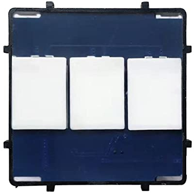 BSEED EU Standard Dimmer Schalter 1 Fach 1 Weg Touch Lichtschalter mit LED-Anzeige für DIY-Produkt