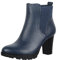 Elara Damen Stiefeletten Ankle Boots Chunkyrayan BZ66019-KB Navy-40P
