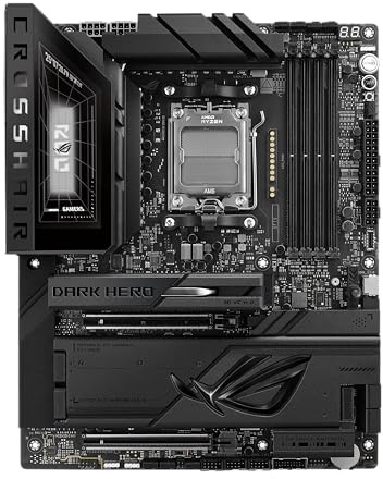 ASUS ROG CROSSHAIR X870E DARK HERO, Scheda Madre AMD ATX, Slot DDR5, Nera